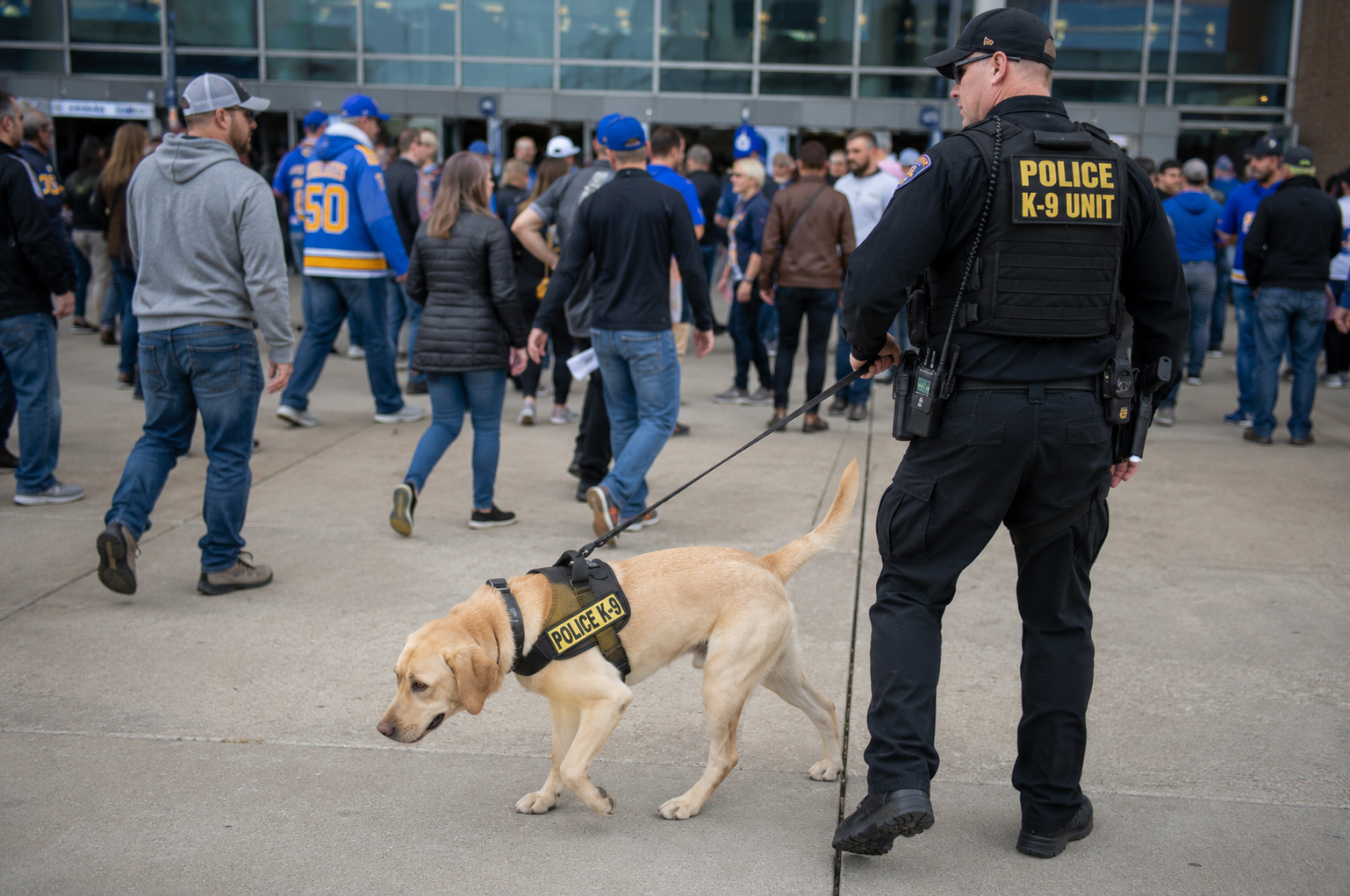 Read more about the article How To Prepare Explosives Detection Dogs For Stadiums, Mass Gatherings And High-Risk Events